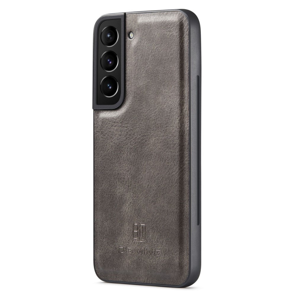 Samsung Galaxy S23 Plus Plånboksfodral med avtagbart skal, Brown