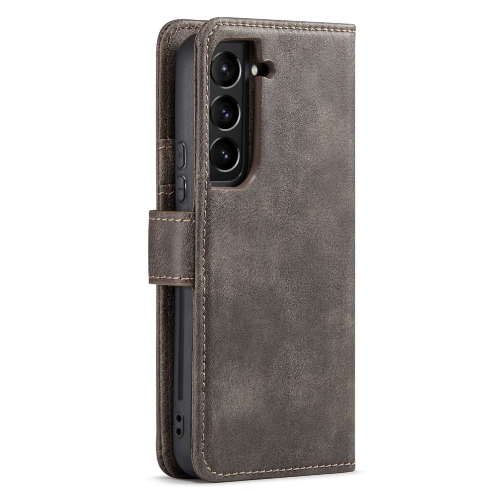Samsung Galaxy S23 Plus Plånboksfodral med avtagbart skal, Brown