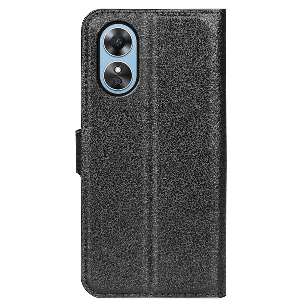 Oppo A17k Enkelt mobilfodral, Svart