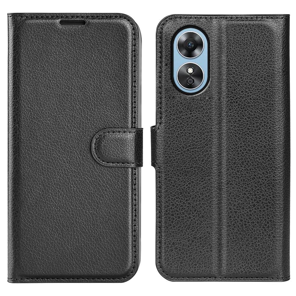 Oppo A17k Enkelt mobilfodral, Svart