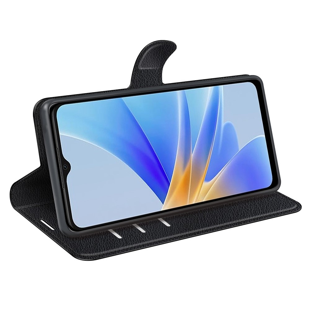 Oppo A17k Enkelt mobilfodral, Svart