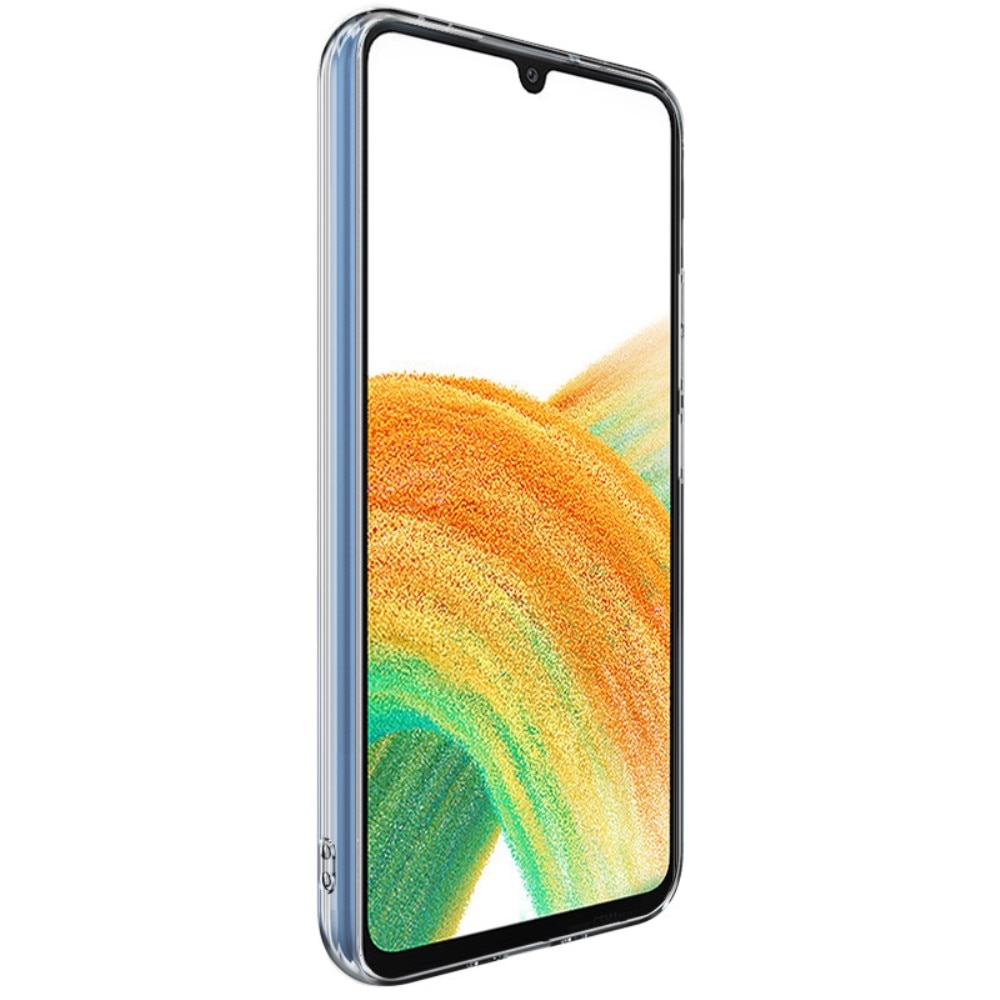 Samsung Galaxy A34 Skal i TPU, genomskinlig