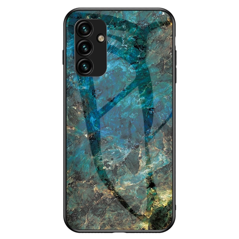 Samsung Galaxy A14 Mobilskal med baksida av glas, emerald