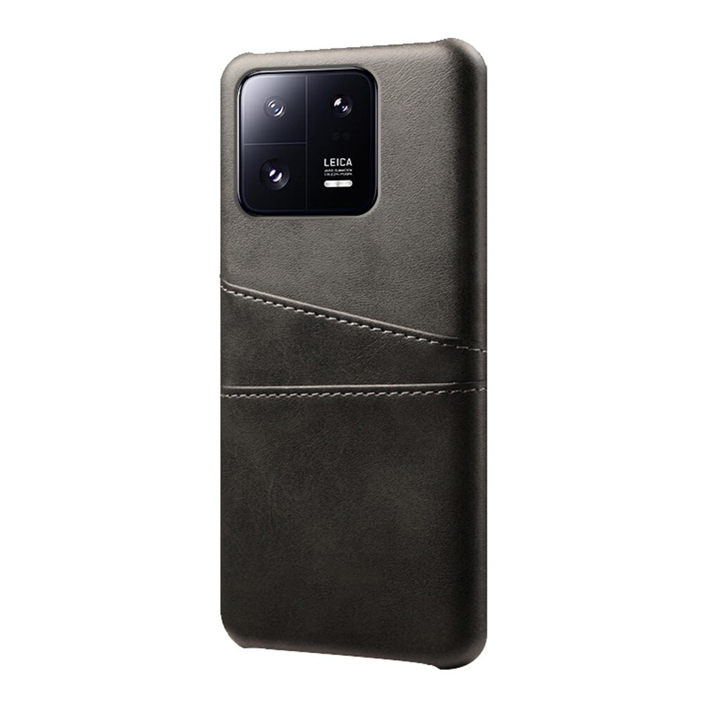 Xiaomi 13 Pro Snyggt skal med 2 kortfack, Svart