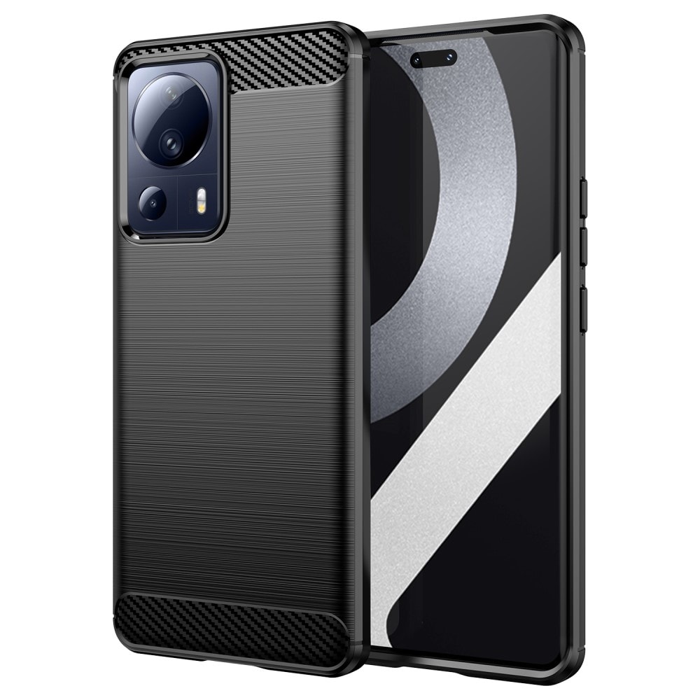 Xiaomi 13 Lite TPU-skal Brushed, Black