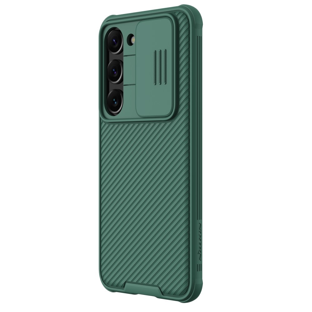 Samsung Galaxy S23 Plus Skal med kameraskydd - CamShield, Grön