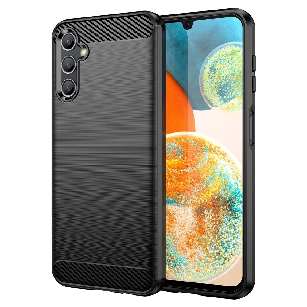 Samsung Galaxy A14 TPU-skal Brushed, Svart