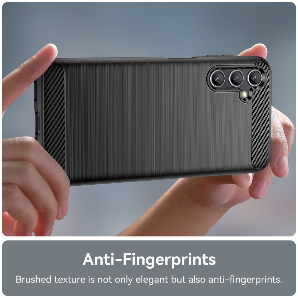 Samsung Galaxy A14 TPU-skal Brushed, Svart