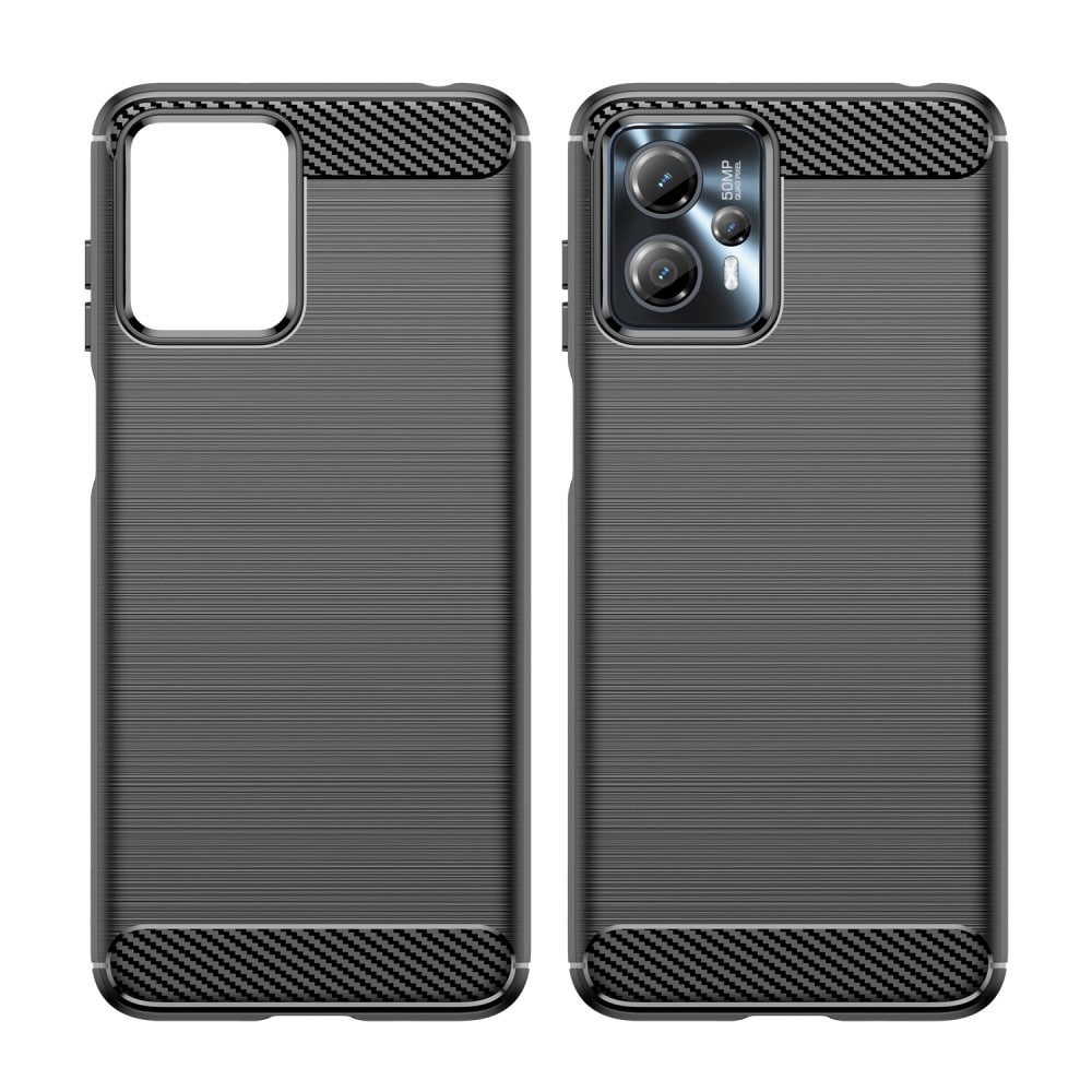 Motorola Moto G23 TPU-skal Brushed, Svart