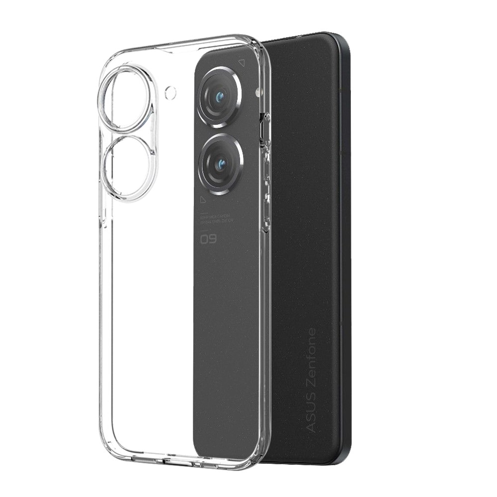 Asus Zenfone 9 Tunt TPU-skal, transparent