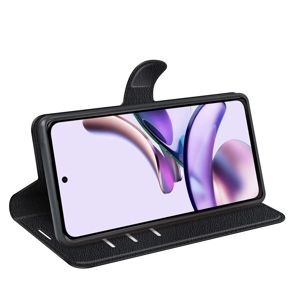 Motorola Moto G13 Enkelt mobilfodral, Svart