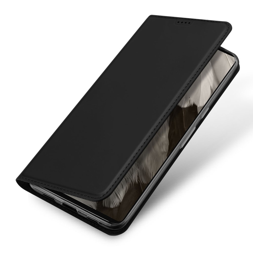 Google Pixel 7a Slimmat mobilfodral, svart