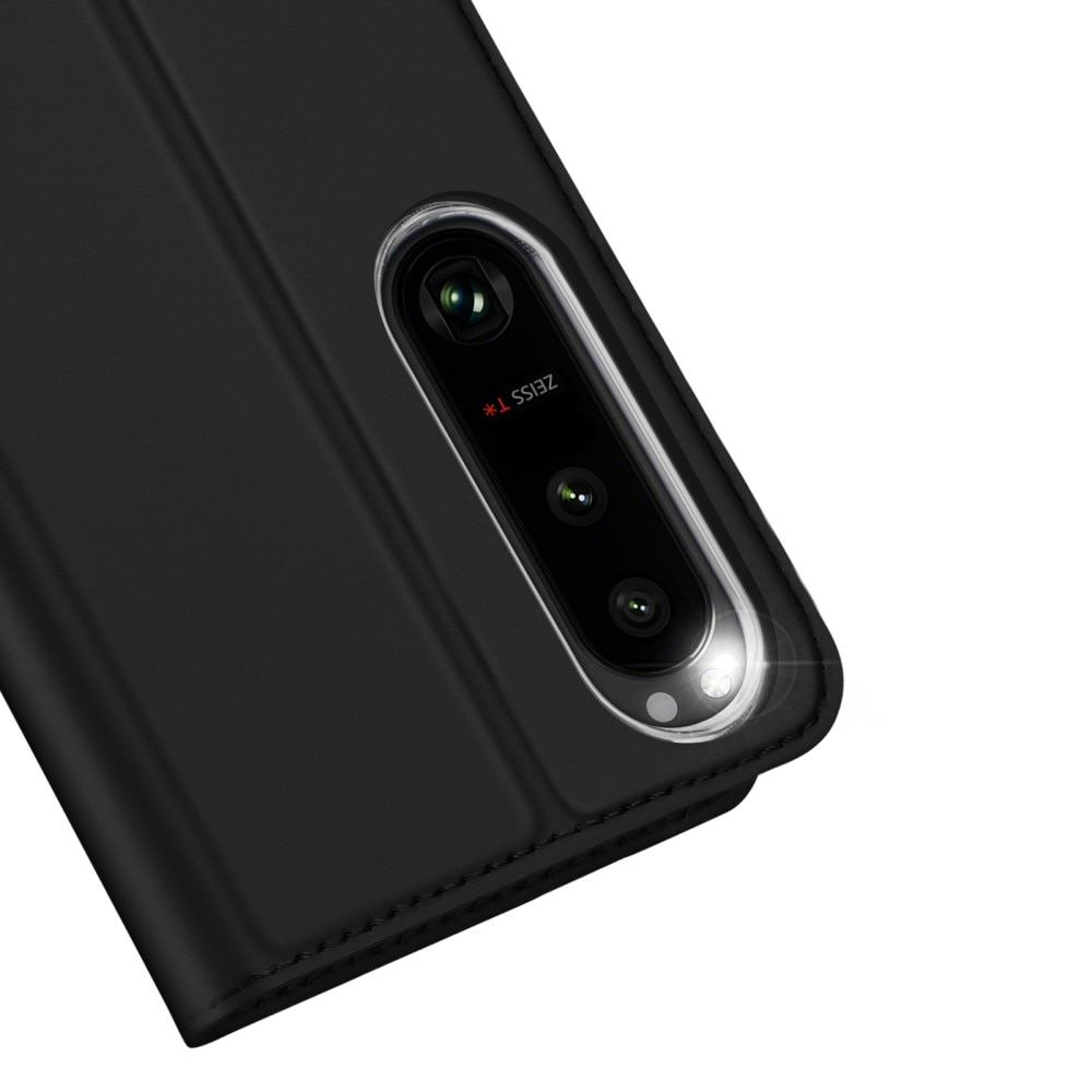 Sony Xperia 1 V Slimmat mobilfodral, svart
