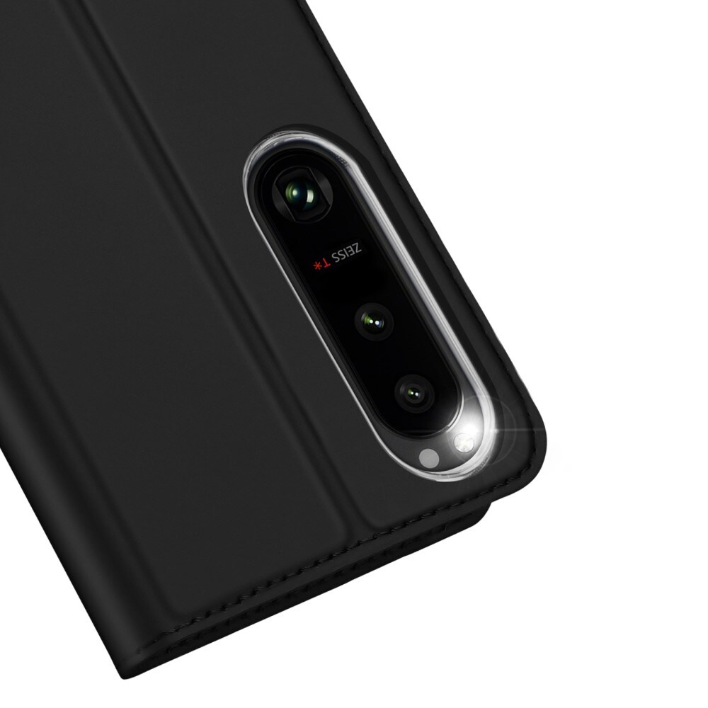 Sony Xperia 1 V Slimmat mobilfodral, Svart