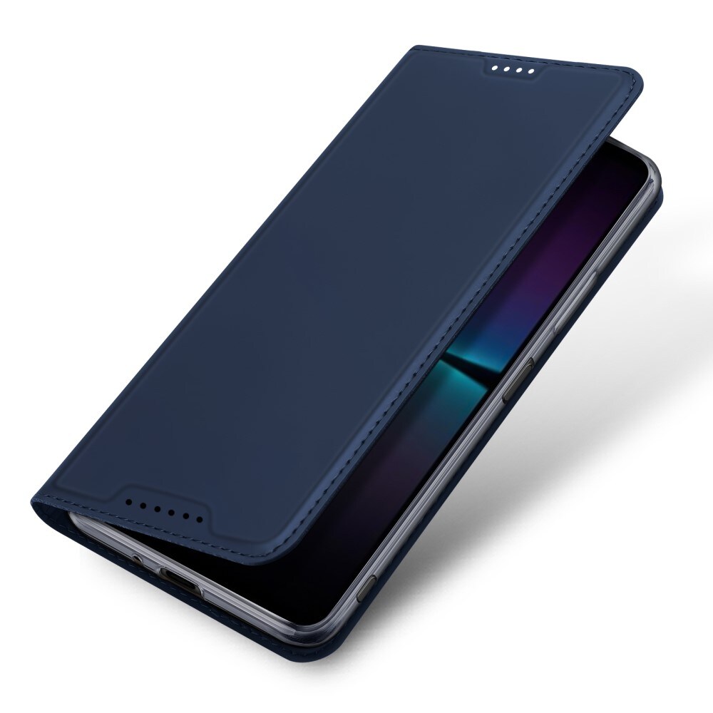 Sony Xperia 1 V Slimmat mobilfodral, blå