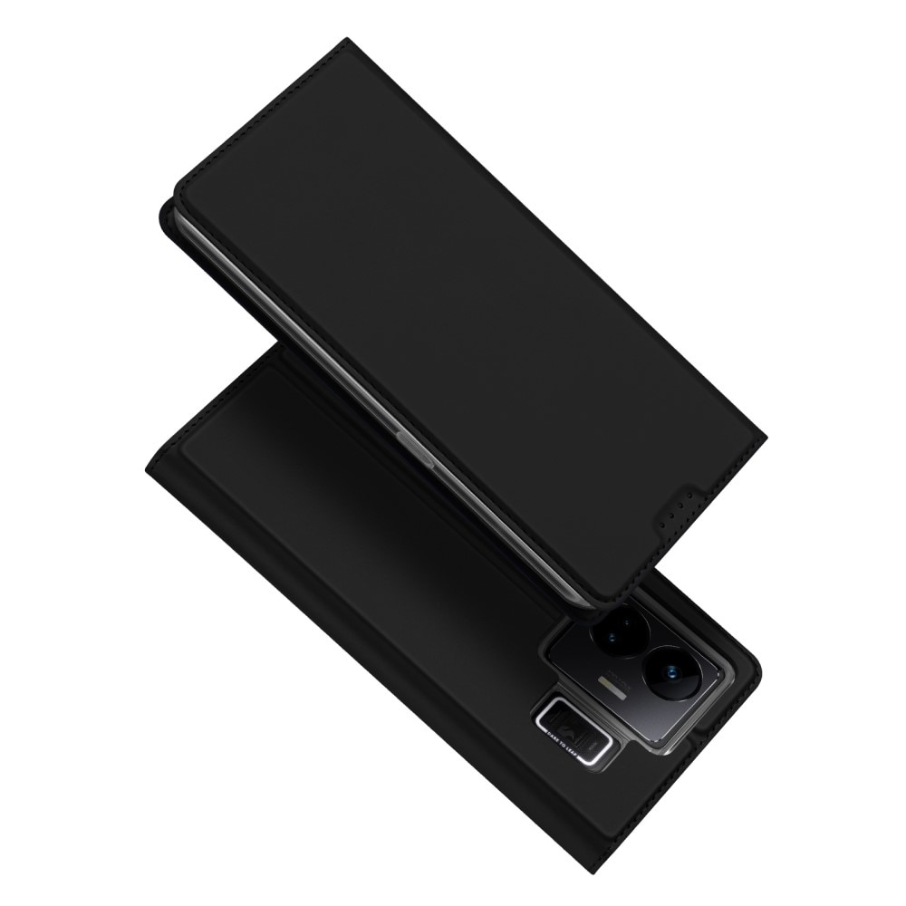 Realme GT3 Slimmat mobilfodral, svart
