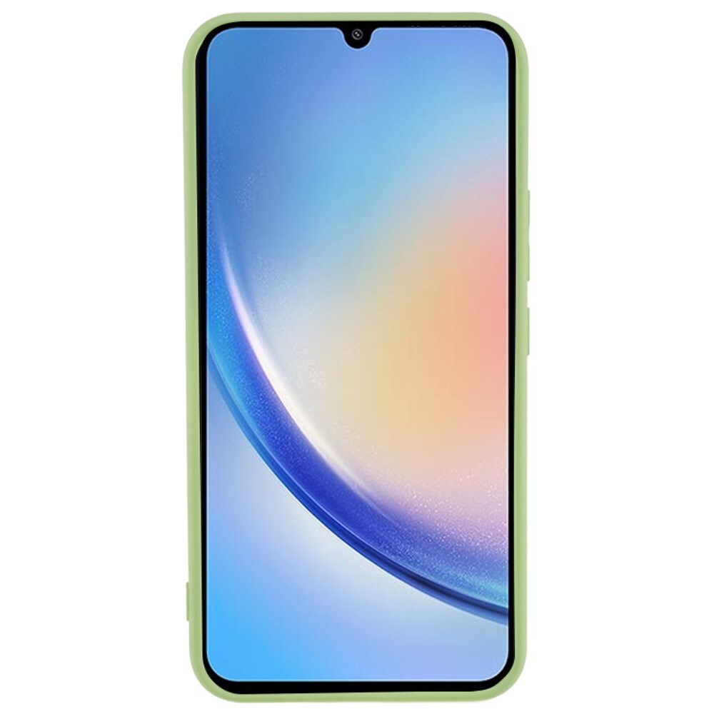 Samsung Galaxy A34 Mobilskal i TPU, grön