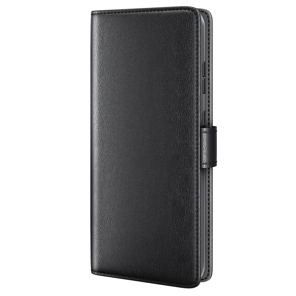 Sony Xperia 1 V Plånboksfodral i Äkta Läder, svart