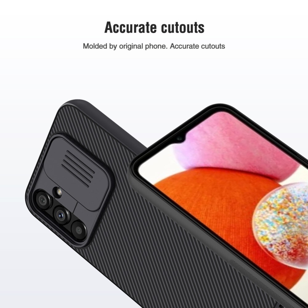 Samsung Galaxy A14 Skal med kameraskydd - CamShield, Svart