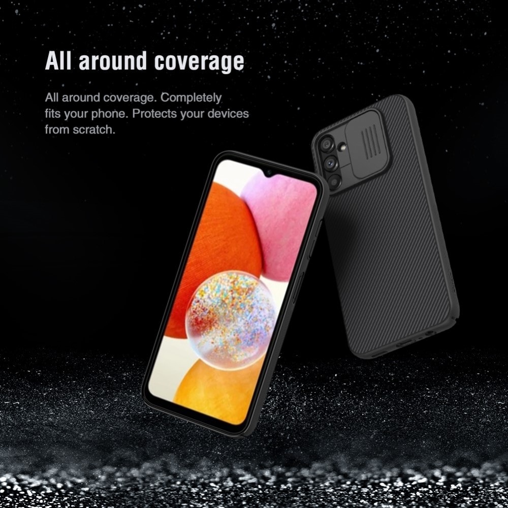Samsung Galaxy A14 Skal med kameraskydd - CamShield, Svart