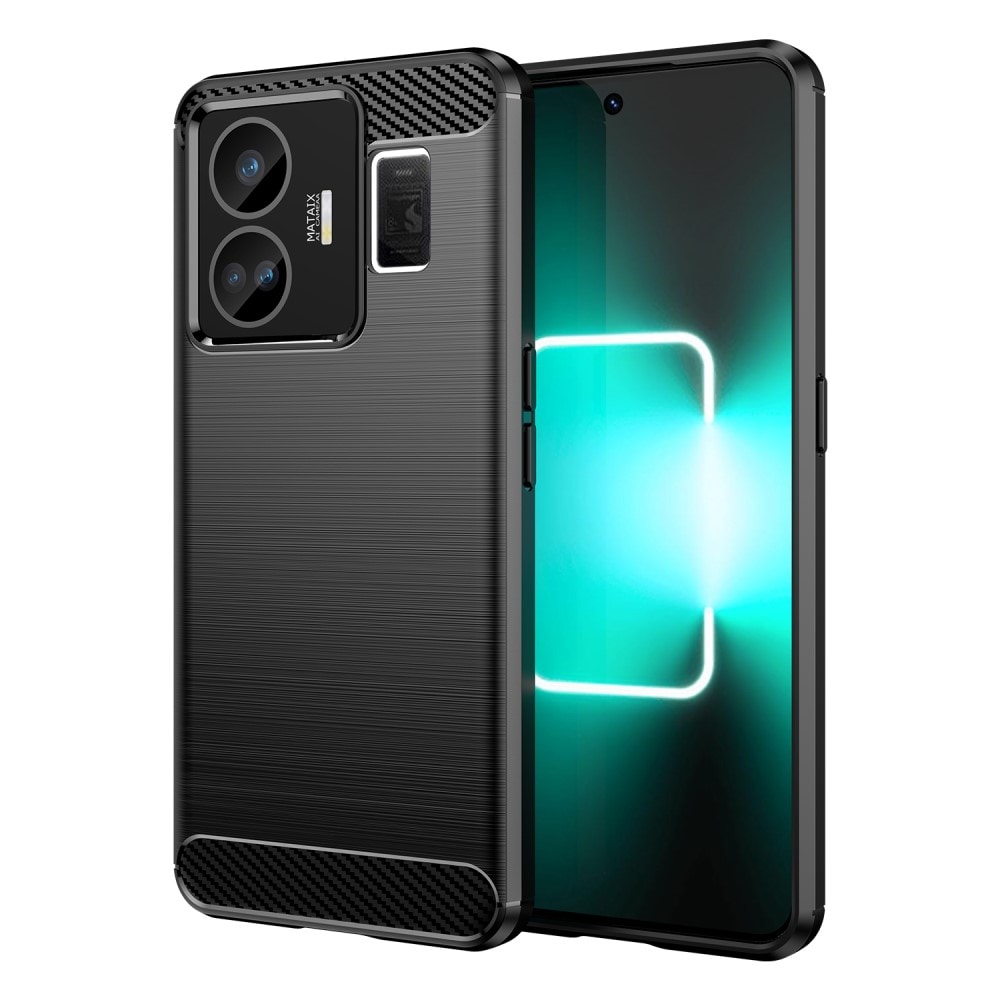 Realme GT3 TPU-skal Brushed, Black