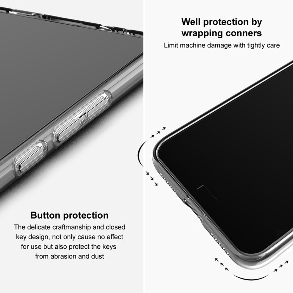 Samsung Galaxy A14 Skal i TPU, Genomskinlig