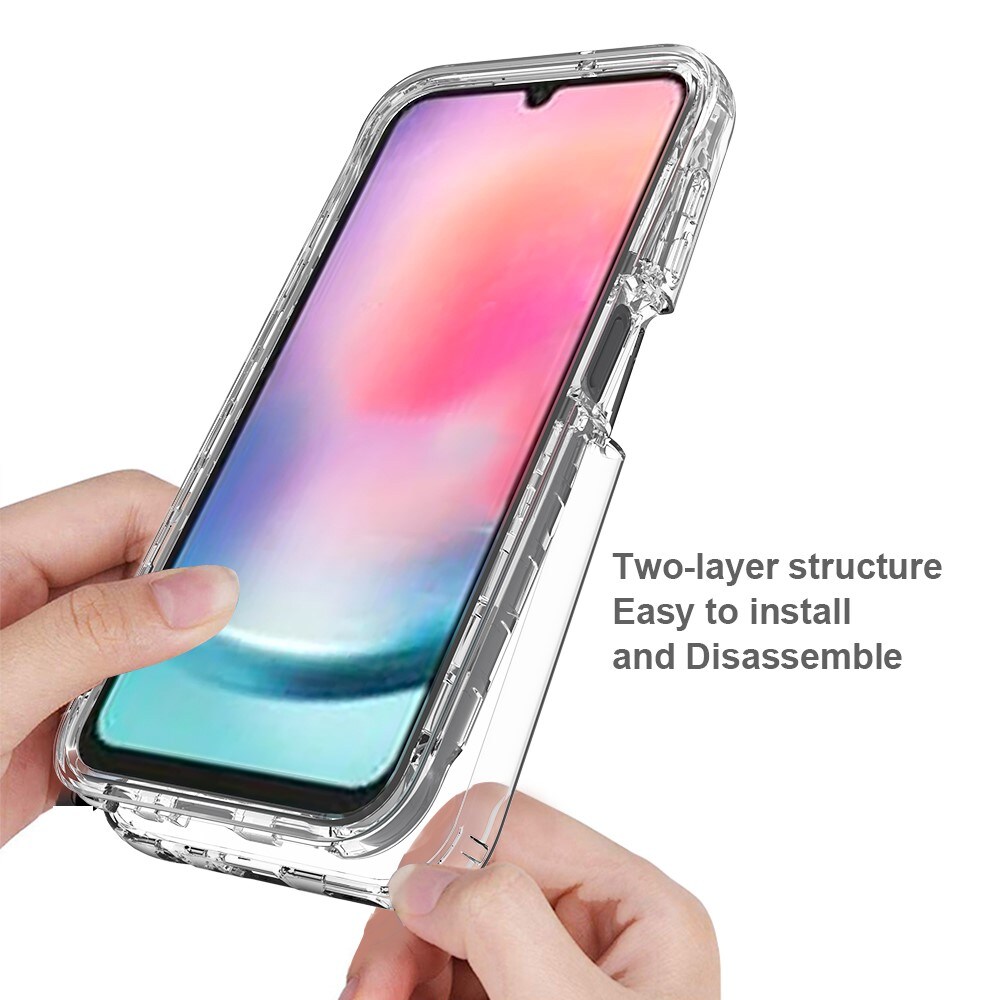 Samsung Galaxy A24 Mobilskal Full Protection, Genomskinlig