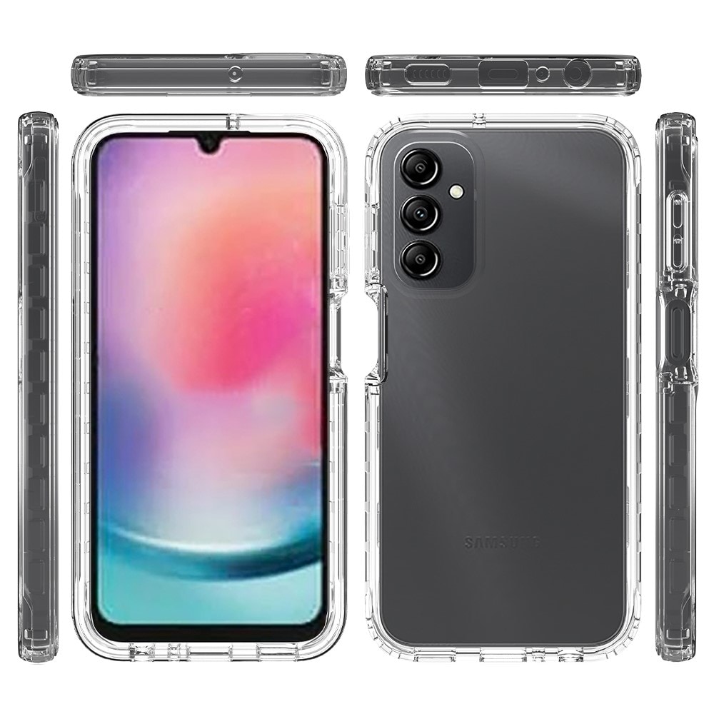 Samsung Galaxy A24 Mobilskal Full Protection, Genomskinlig