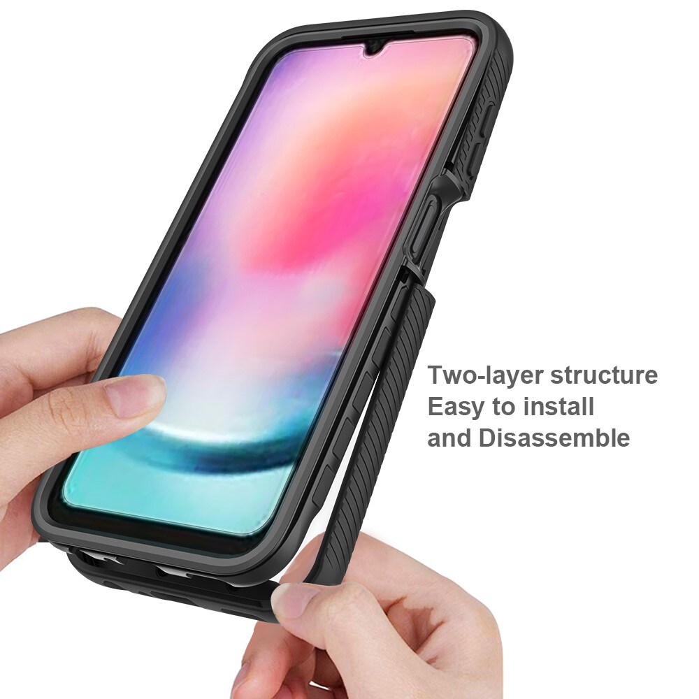 Samsung Galaxy A24 Mobilskal Full Protection, Svart