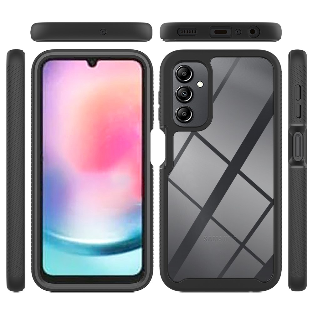 Samsung Galaxy A24 Mobilskal Full Protection, Svart