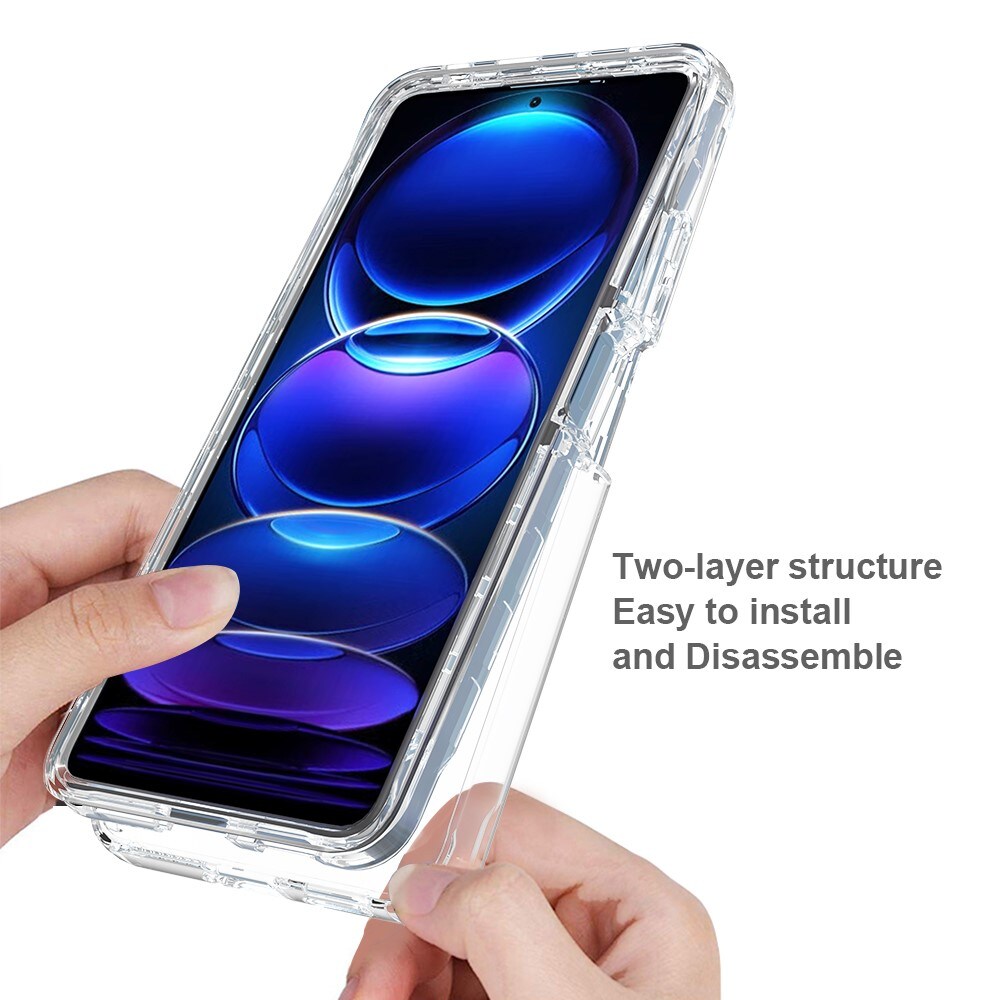 Xiaomi Redmi Note 12 Pro Mobilskal Full Protection, Genomskinlig