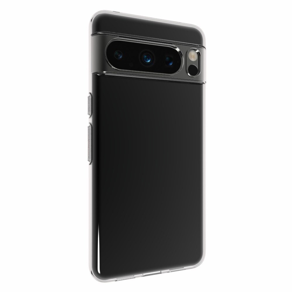 Google Pixel 8 Pro Tunt TPU-skal, Genomskinlig