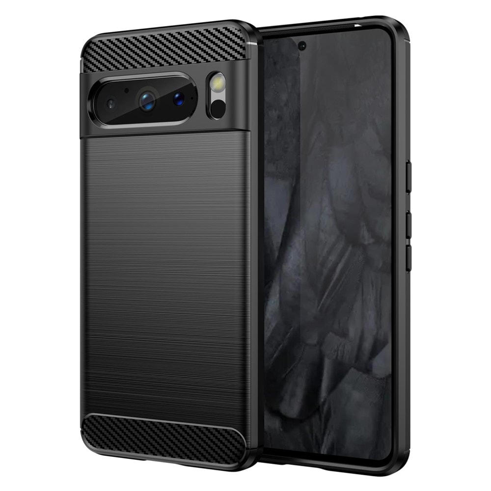 Google Pixel 8 Pro TPU-skal Brushed, Black