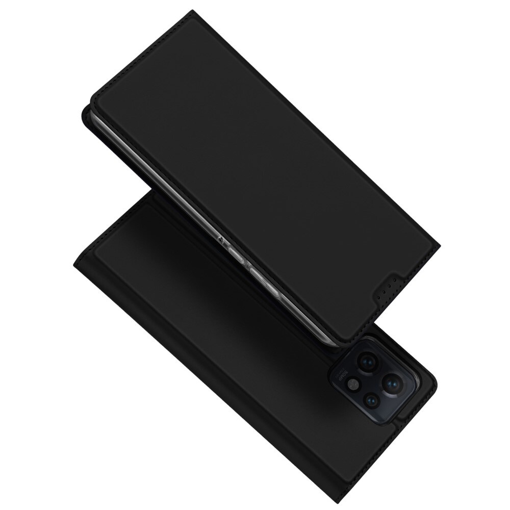 Motorola Edge 40 Pro Slimmat mobilfodral, Svart