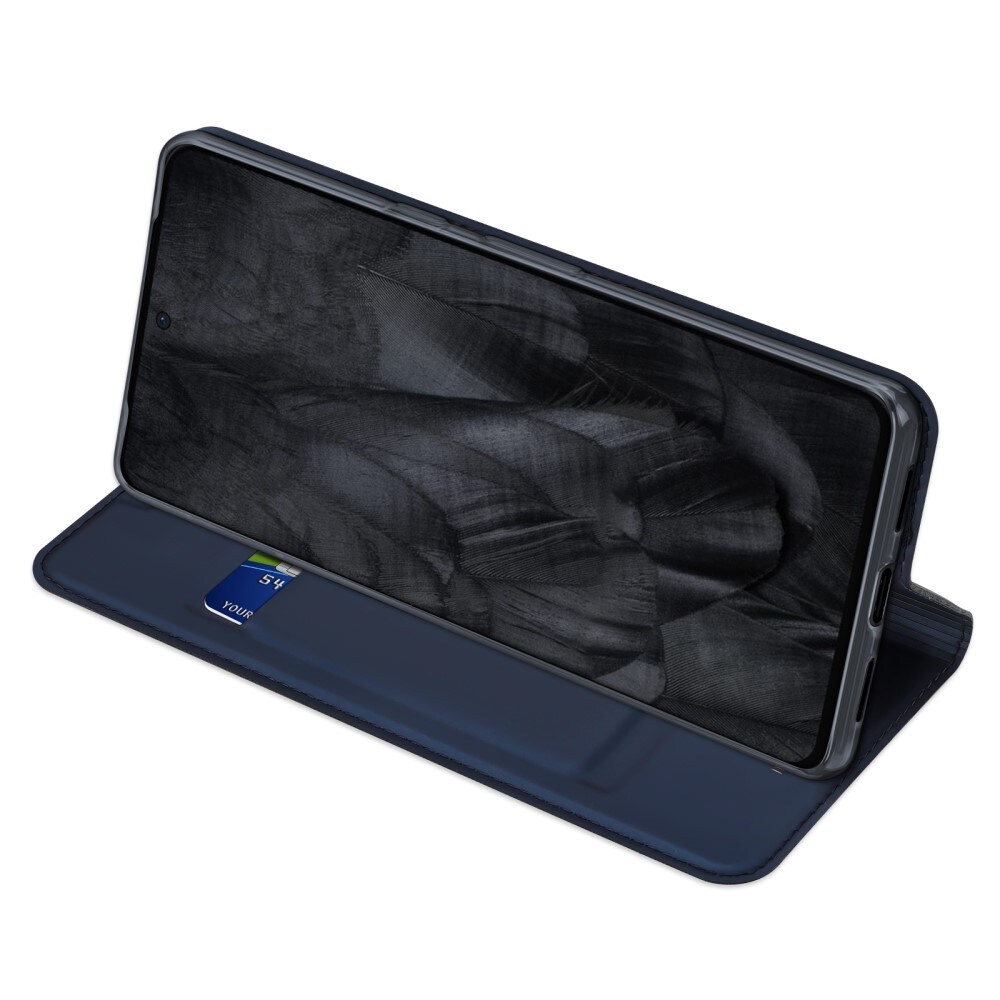 Google Pixel 8 Pro Slimmat mobilfodral, Blå