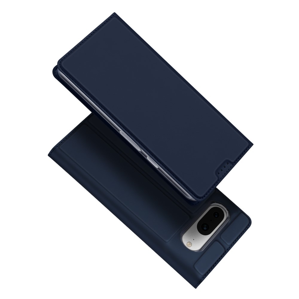 Google Pixel 8 Slimmat mobilfodral, blå