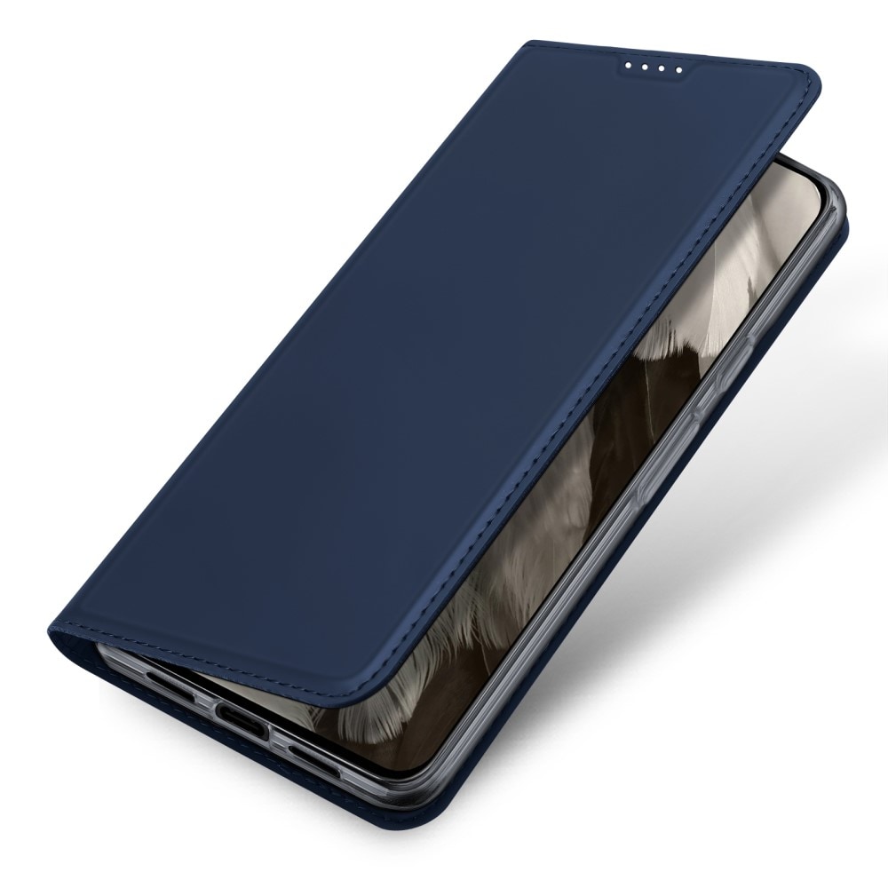 Google Pixel 8 Slimmat mobilfodral, Blå