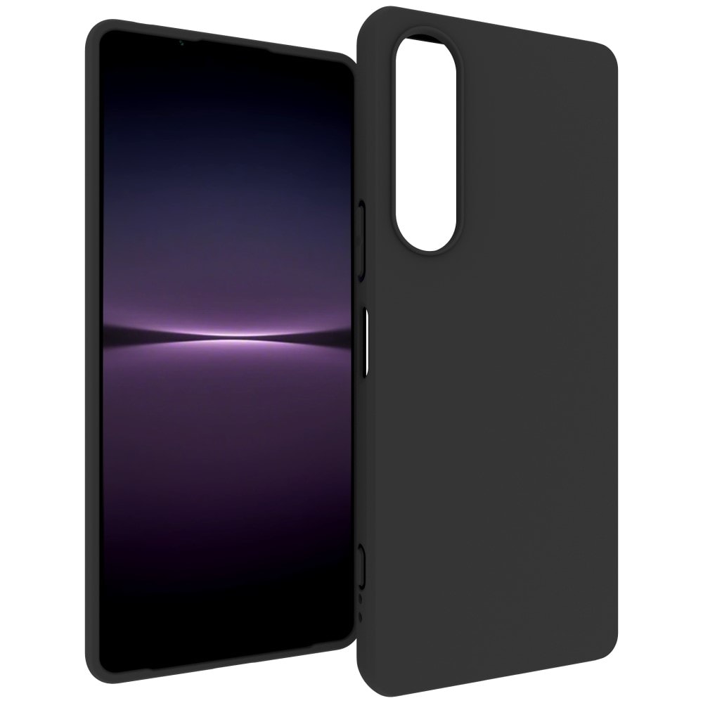 Sony Xperia 1 V Mobilskal i TPU, svart