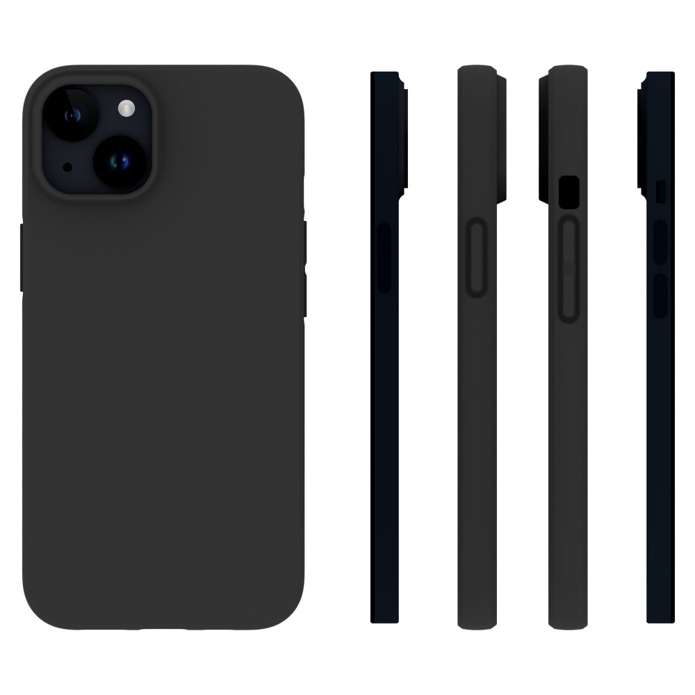 iPhone 15 Mobilskal i TPU, svart