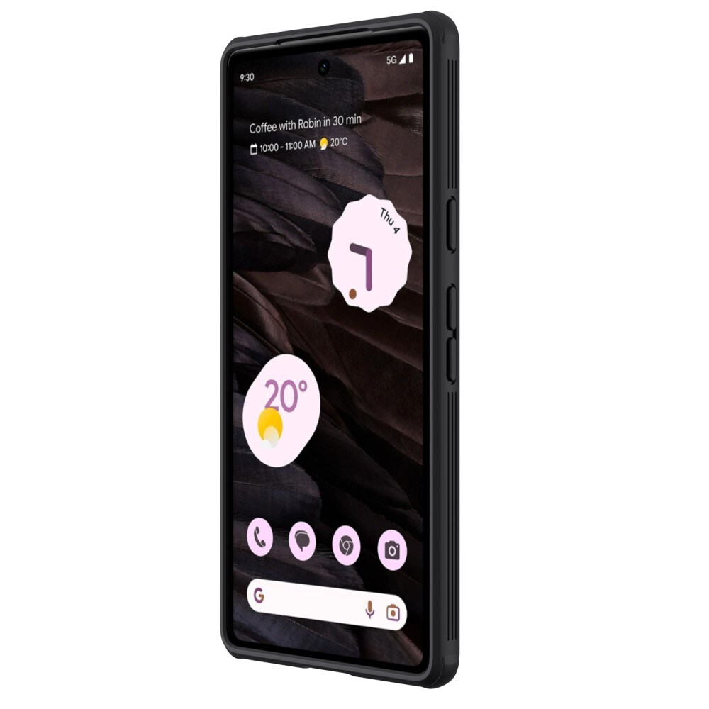 Google Pixel 7a Skal med kameraskydd - CamShield, Svart