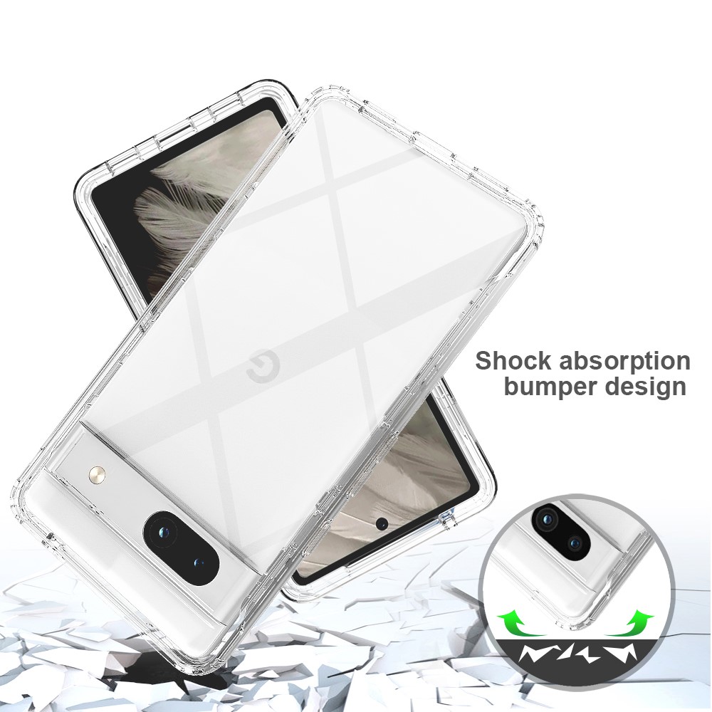 Google Pixel 7a Mobilskal Full Protection, transparent