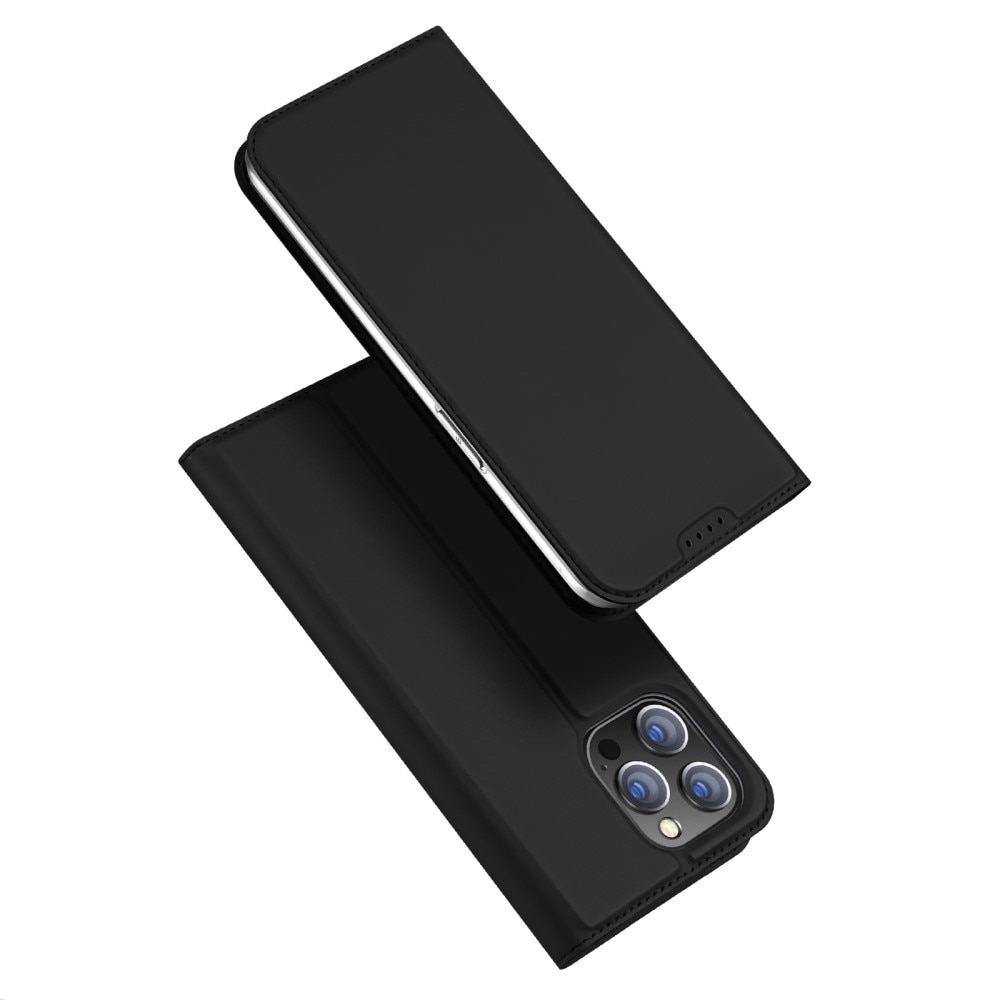 iPhone 15 Pro Max Slimmat mobilfodral, svart