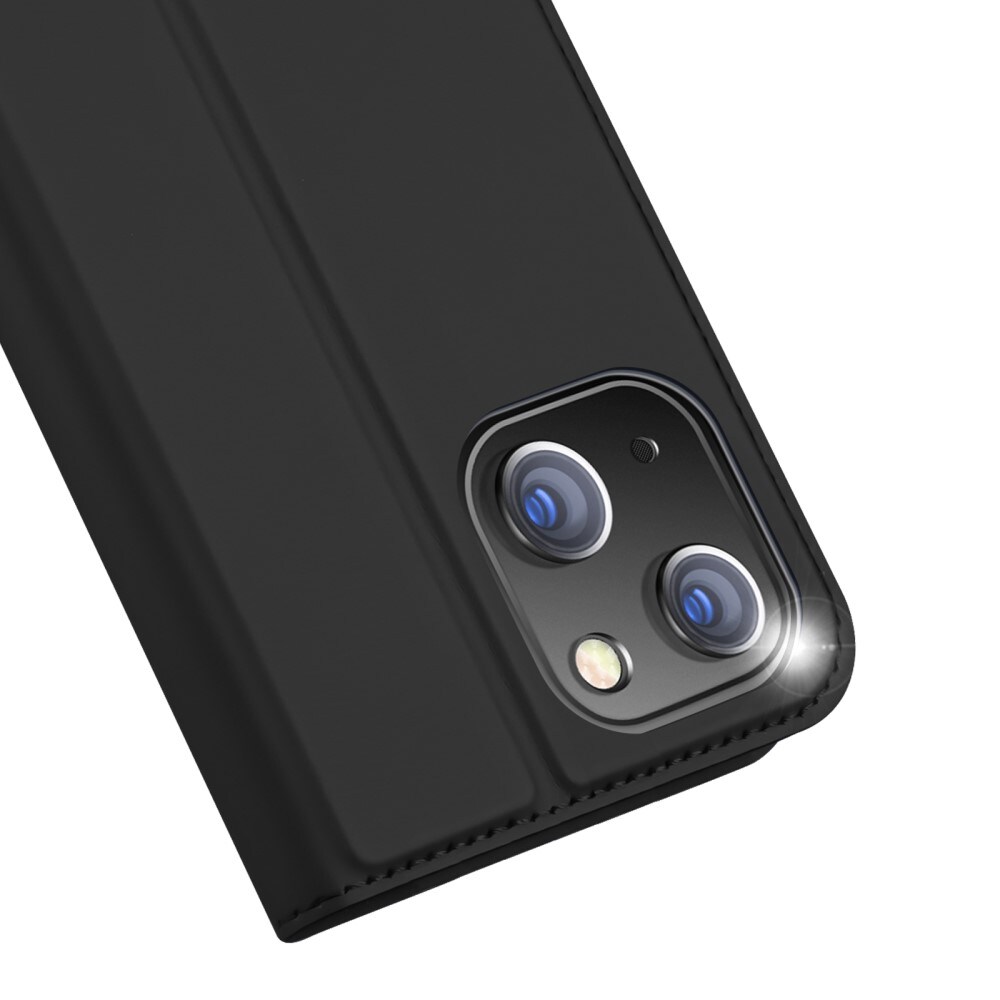 iPhone 15 Slimmat mobilfodral, Svart