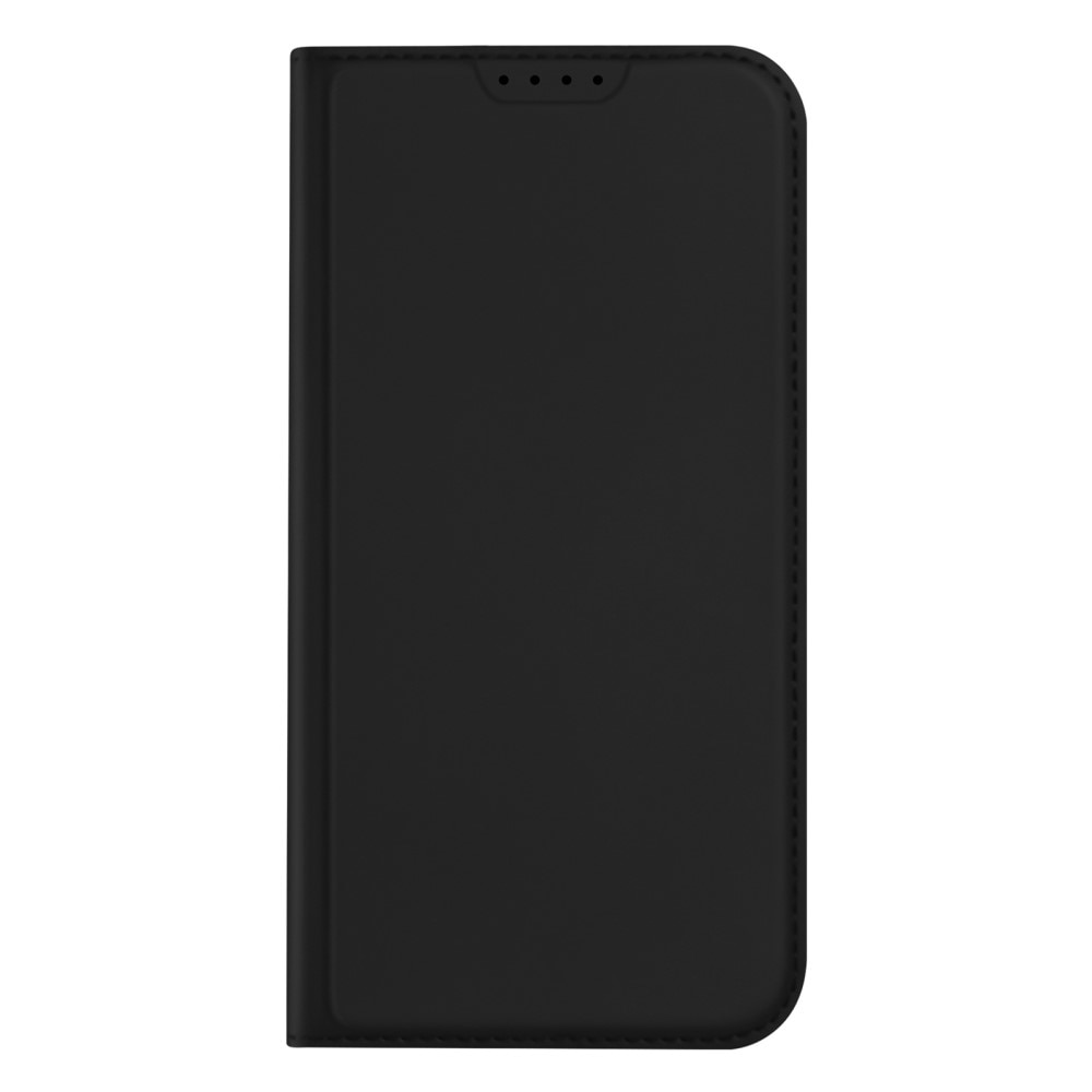 iPhone 15 Plus Slimmat mobilfodral, svart