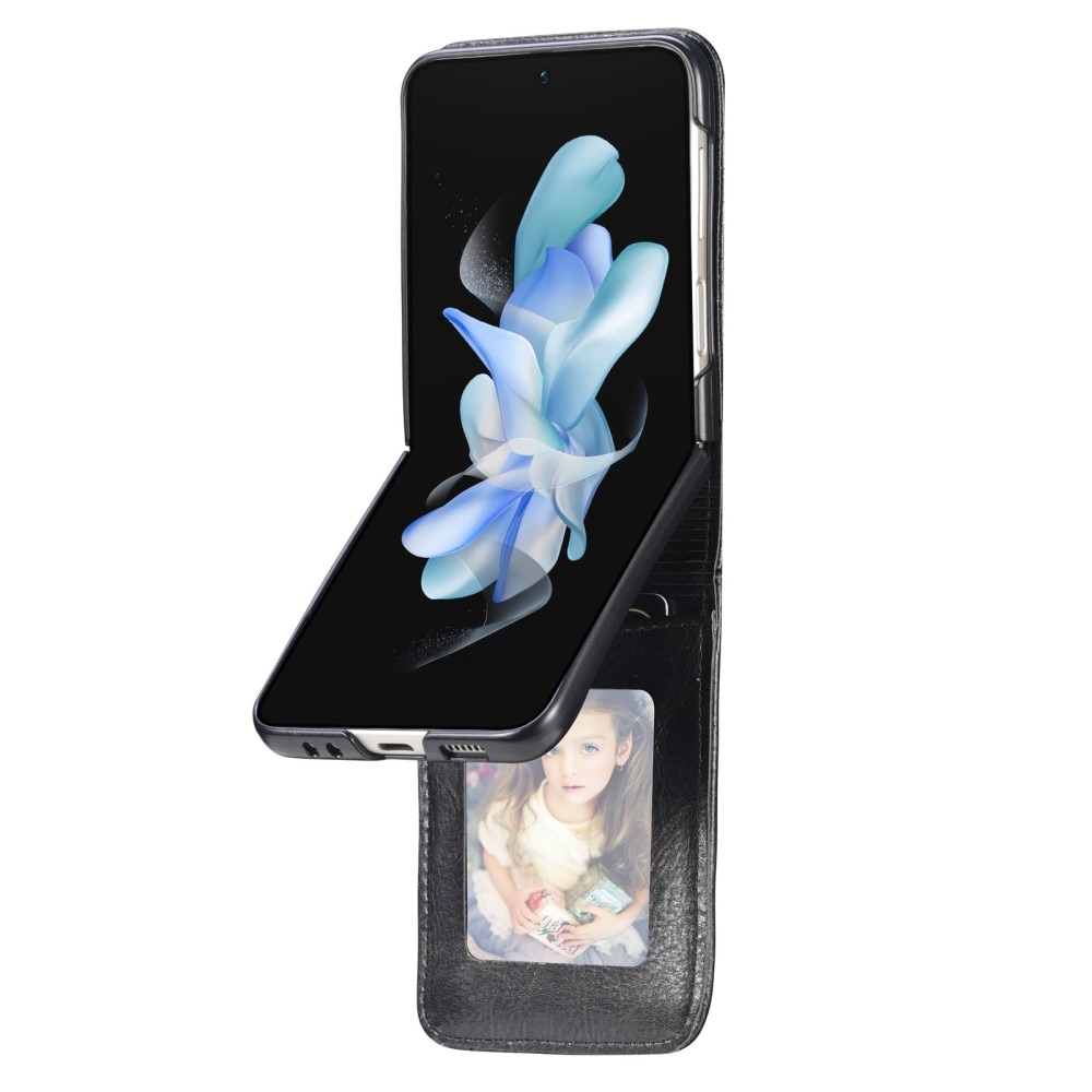 Samsung Galaxy Z Flip 5 Enkelt mobilfodral, svart