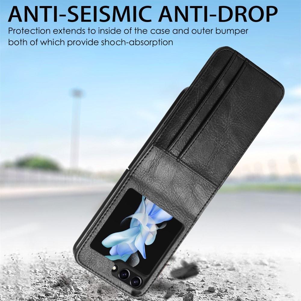 Samsung Galaxy Z Flip 5 Enkelt mobilfodral, Svart