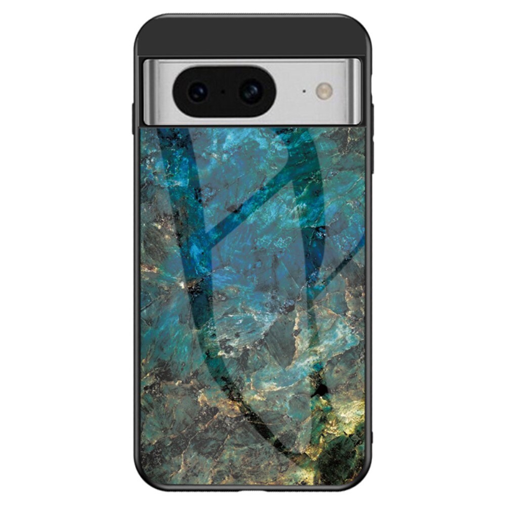 Google Pixel 8 Mobilskal med baksida av glas, Flerfärgad/Mönster