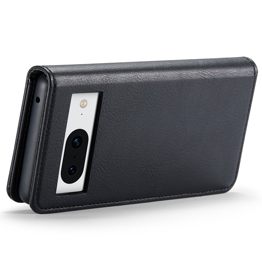 Google Pixel 8 Plånboksfodral med avtagbart skal, Black