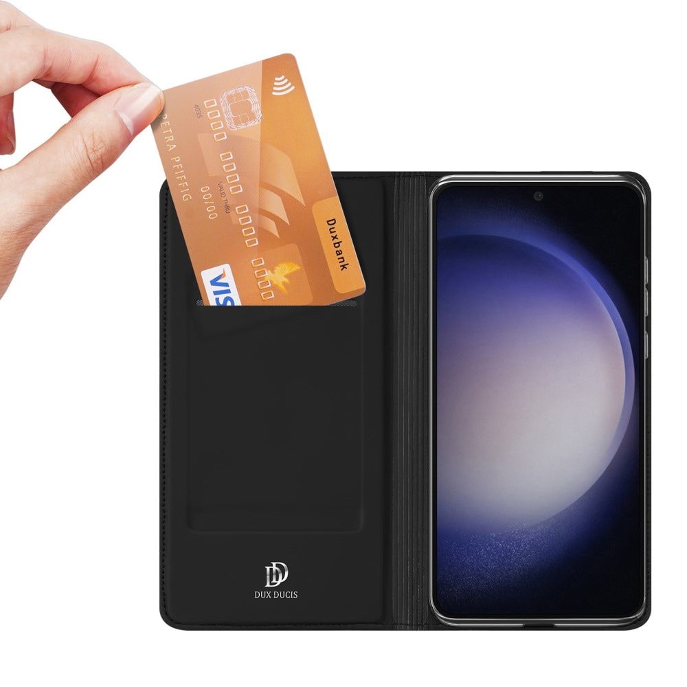 Samsung Galaxy S23 FE Slimmat mobilfodral, Svart