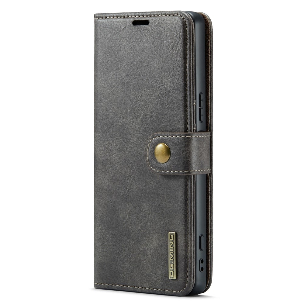 Sony Xperia 5 V Plånboksfodral med avtagbart skal, brun